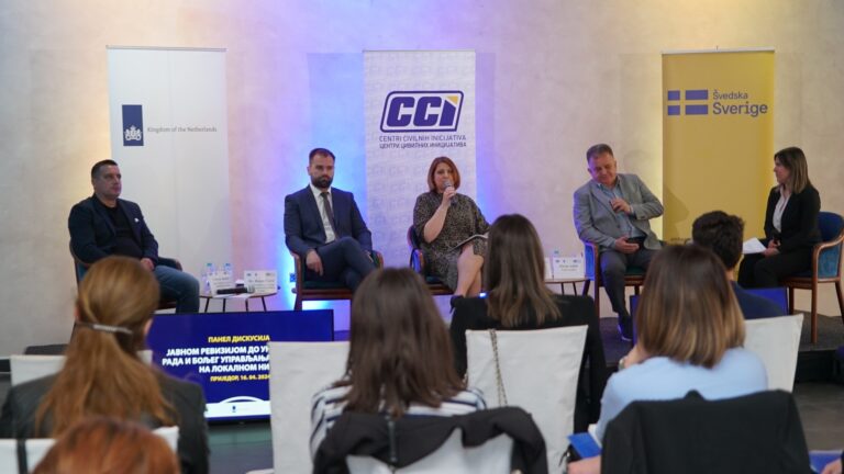 Panel diskusija na temu: Javnom revizijom do unapređenja rada i boljeg upravljanja resursima na lokalnom nivou“