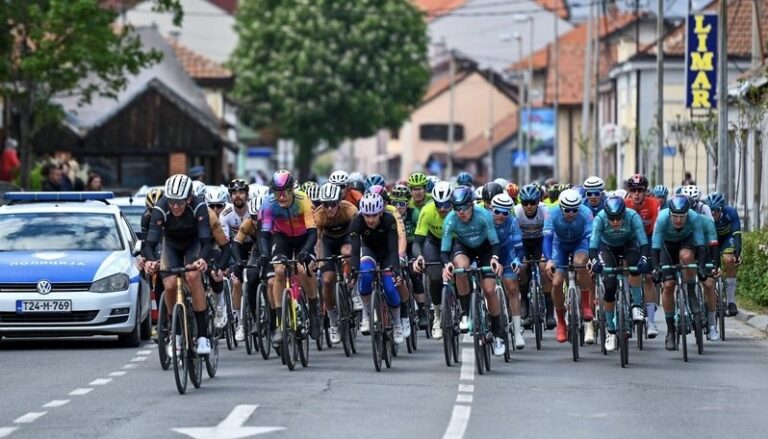 Dilan Hopkins pobjednik prve etape 18.Međunarodne biciklističke trke „Beograd-Banjaluka“ okončane u Bijeljini