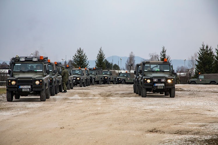 Pojačano kretanje vozila EUFOR-a na putevima širom BiH u narednim sedmicama