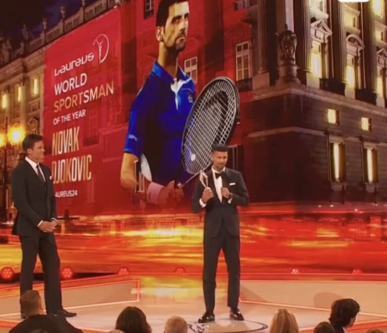 Pogledajte reakciju Nadala kada je Novak Đoković dobio Laureus: Da pogled može da ubije…