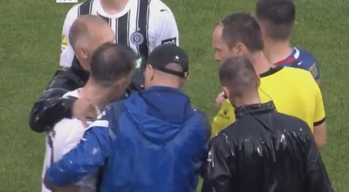 „Izvedi ga napolje, inače ću ga ubiti“: Evo zbog čega je Natho želio da napusti meč Partizan – Vojvodina