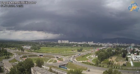 Strašno nevrijeme stiglo u Hrvatsku, divljaju grad, kiša i vetar, objavljeno crveno upozorenje (FOTO,)