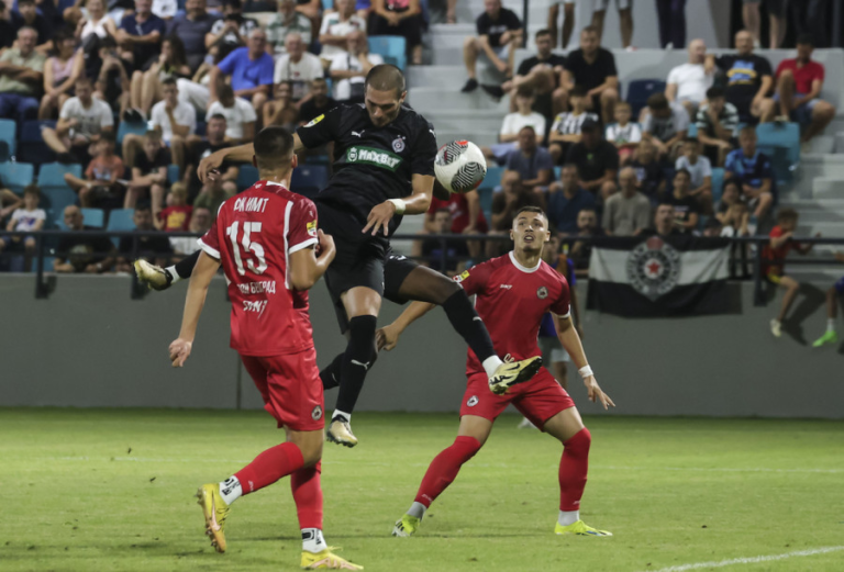 Partizan pokraden na mračnom stadionu u Zaječaru: IMT otkinuo bod, Stanojević dobio crveni karton