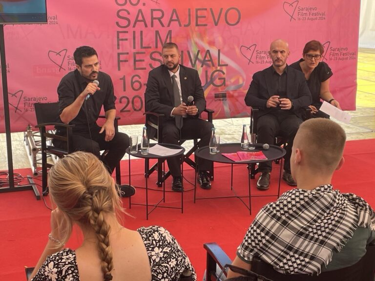 Nešković na dodjeli nagrada pobjednicima zajedničkog projekta Sarajevo Film Festivala i Zelenog kluba