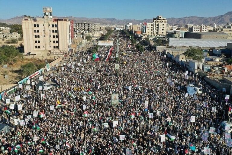 Jemen na nogama: Milionska podrška za Palestinu