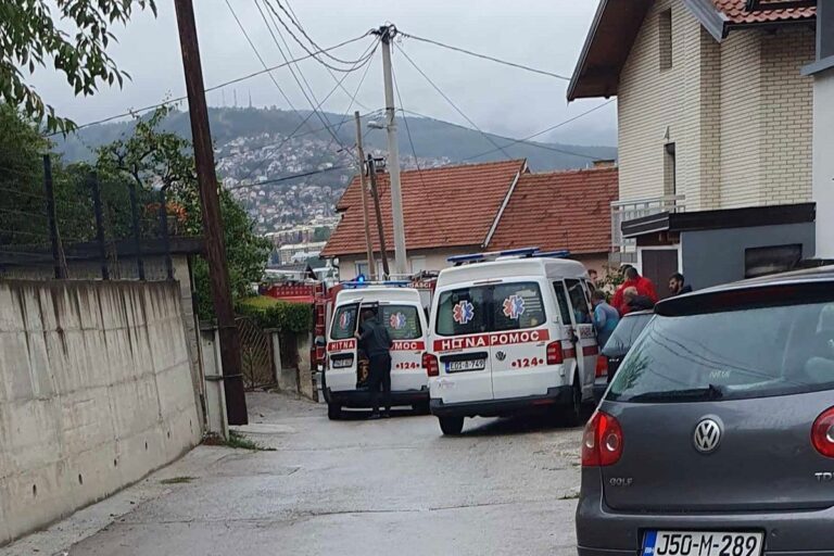 Požar u Sarajevu: Gorjela stambena kuća