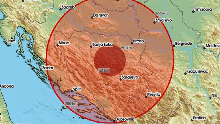 Zemljotres u BiH, osjetilo se u Banjaluci