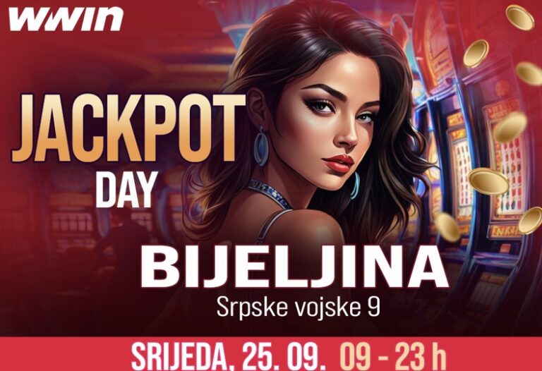 Wwin Jackpot day: Danas u Bijeljini, sutra u Milićima