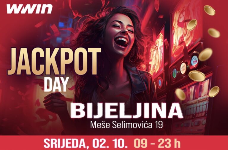 Wwin Jackpot day: Sutra u Bijeljini, dan kasnije u Bratuncu