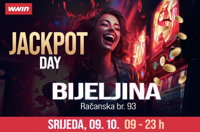 Wwin Jackpot day: Sutra u Bijeljini, dan kasnije u Loparama