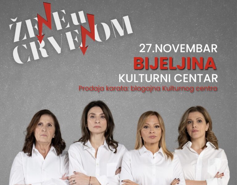 „Žene u crvenom“ ponovo pred bijeljinskom publikom