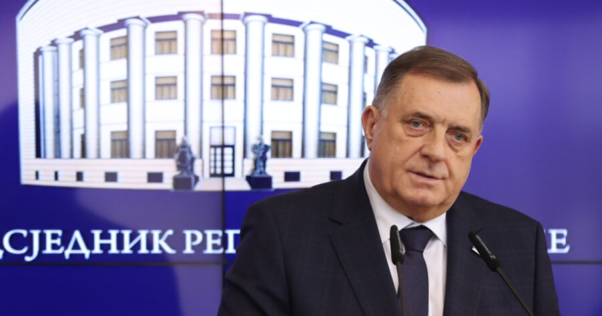 Milorad Dodik Hospitalizovan U Beogradu: Predsjednik Republike Srpske ...