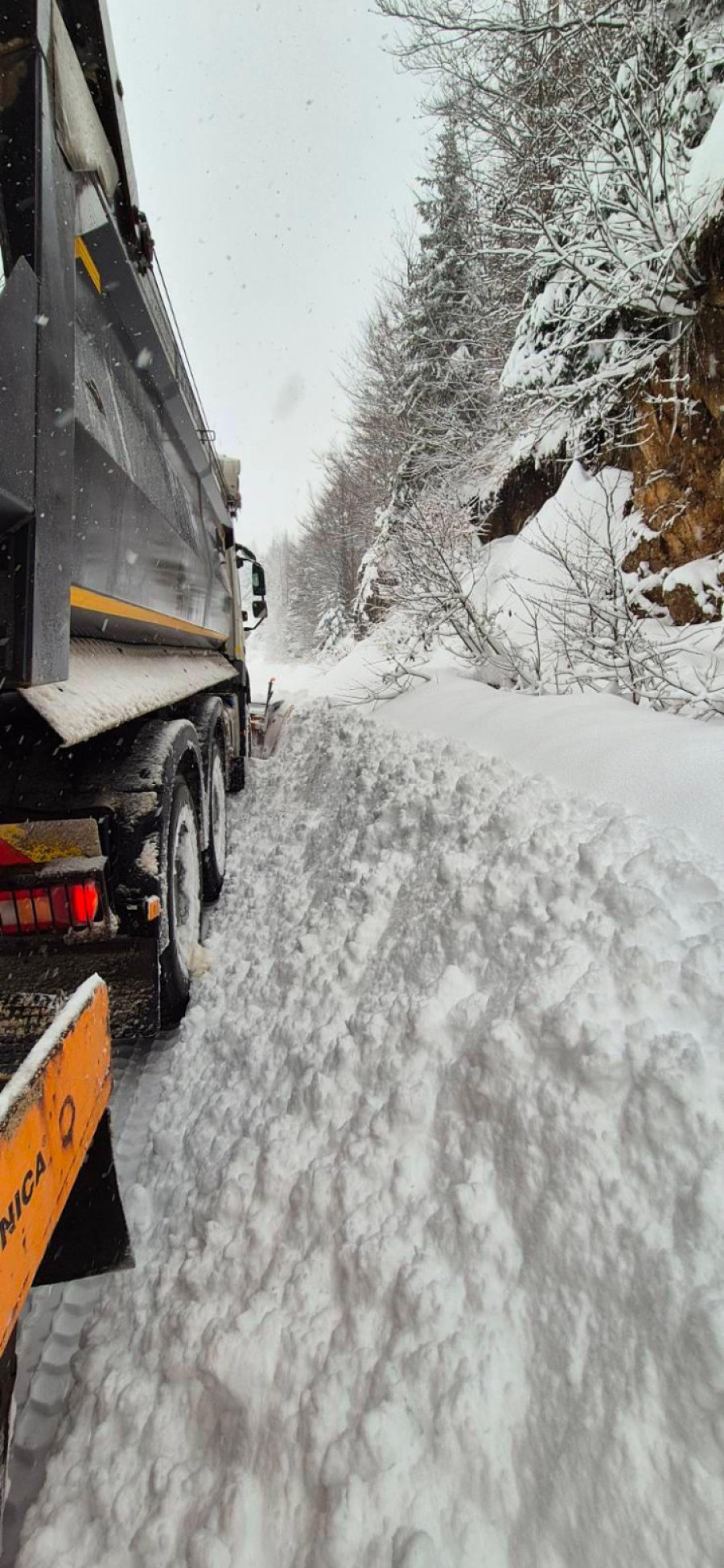 Srpska planina zavejana, sneg pada preko 20 sati; Teška borba putara, vozači ovuda ne krećite FOTO/VIDEO