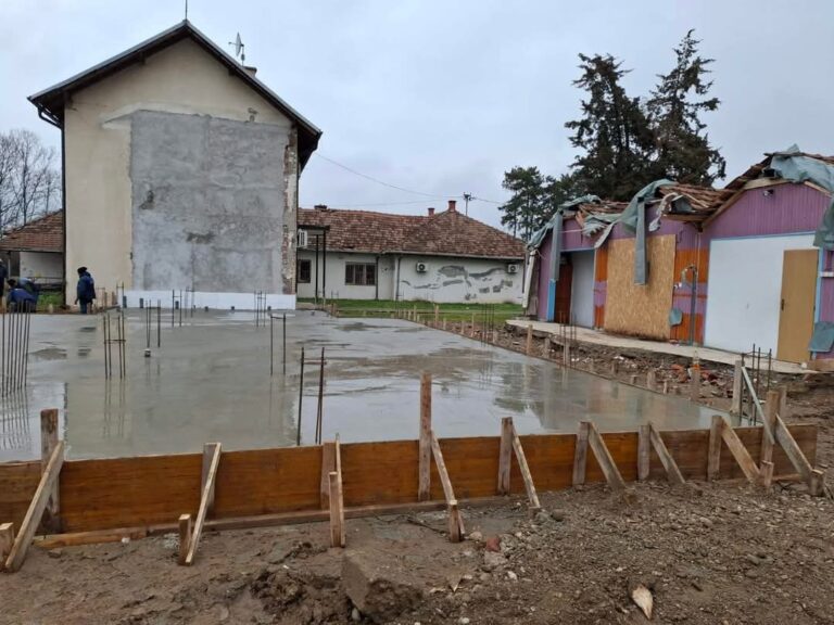 Izliven temelj za novi Dom kulture u Batkoviću