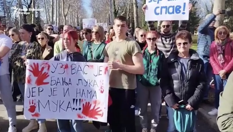 Banjalučki studenti pružaju podršku kolegama u Srbiji