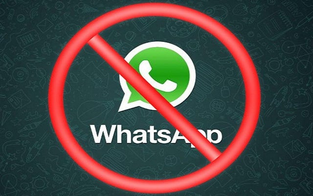 WhatsApp zabranjen