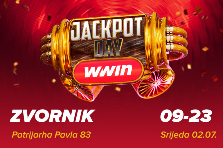 JACKPOT DAY u WWin poslovnici ZVORNIK !