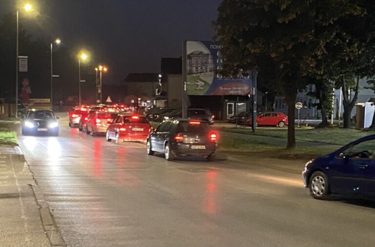 Bijeljina u saobraćajnom čepu