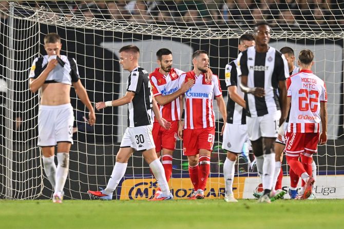 Zvezda slavila u vječitom derbiju: Partizanov „vrtić“ solidan, „Grobari“ poručili „Delijama“ – stubovi srpstva ili obraz srama?