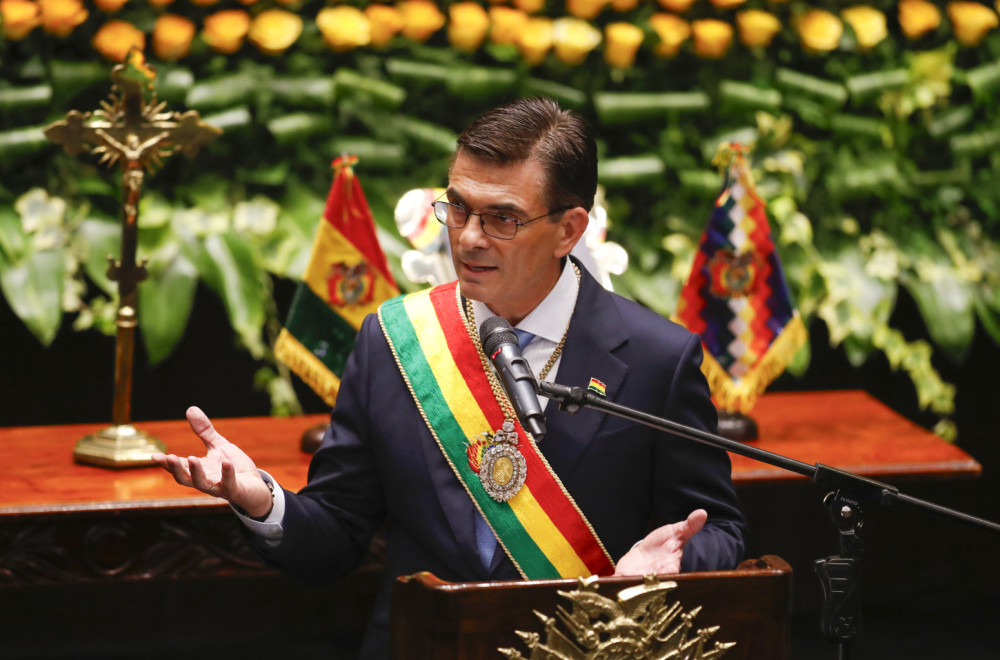 Početak nove ere: Novi predsednik Bolivije položio zakletvu