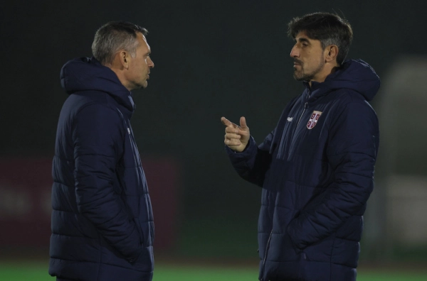 Prvi trening Srbije pod vođstvom Veljka Paunovića