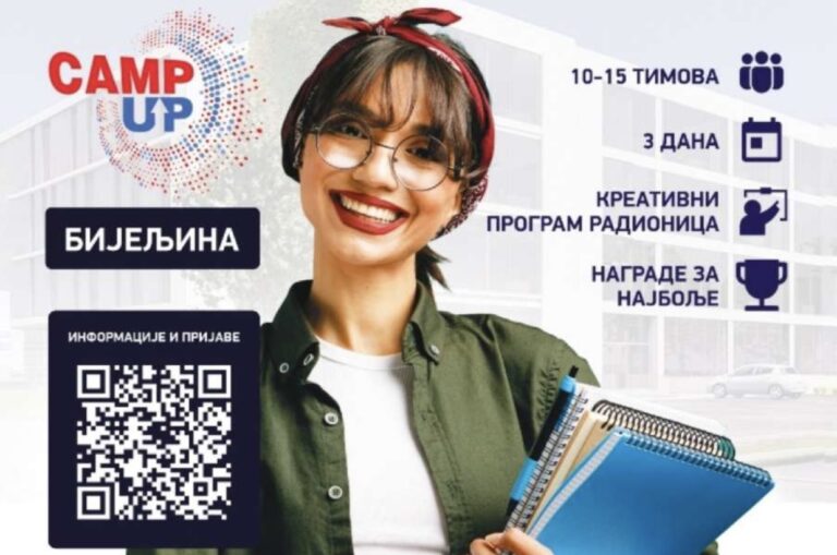 CampUP u Bijeljini od 26. do 28. novembra