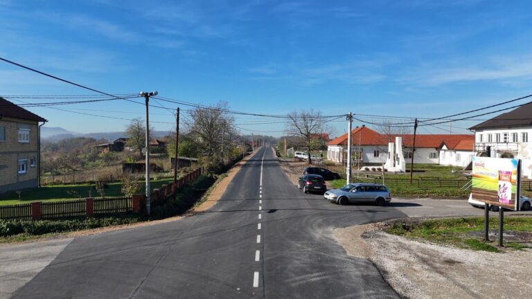 Završena prva etapa rehabilitacije regionalnog puta Zabrđe–Tutnjevac