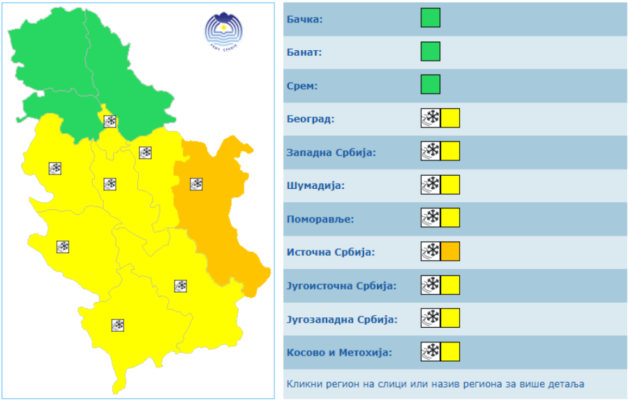 Apokaliptične scene: Snežna mećava okovala ovaj deo Srbije VIDEO