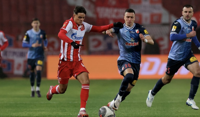 Zvezda izgubila od Vojvodine: Prvi ligaški poraz u Beogradu posle 8 godina i 8 mjeseci