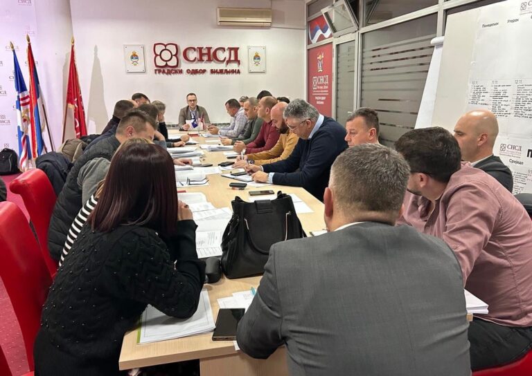 Predsjedništvo GO SNSD Bijeljina: Interesi građana iznad svega