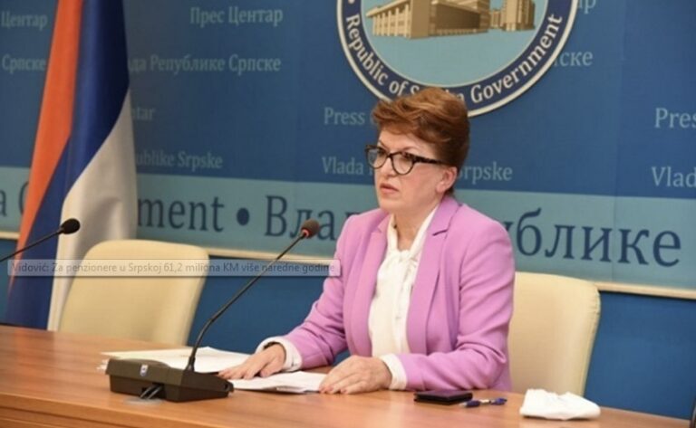 Zora Vidović: Planirano povećanje plata budžetskim korisnicima