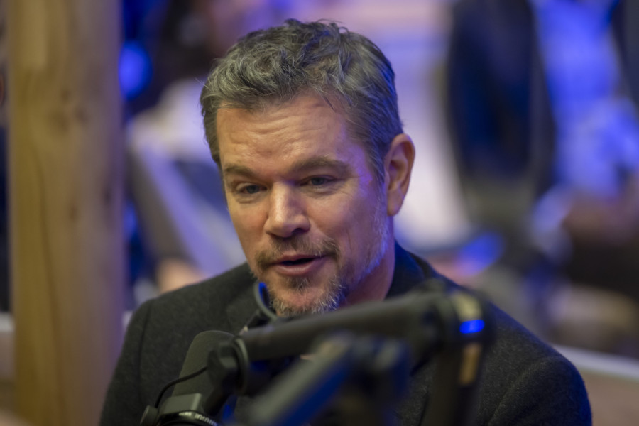 Met Dejmon u Davosu: Evo šta holivudska zvezda tamo radi FOTO